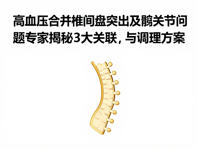 高血压合并椎间盘突出及髋关节问题,专家揭秘3大关联与调理方案