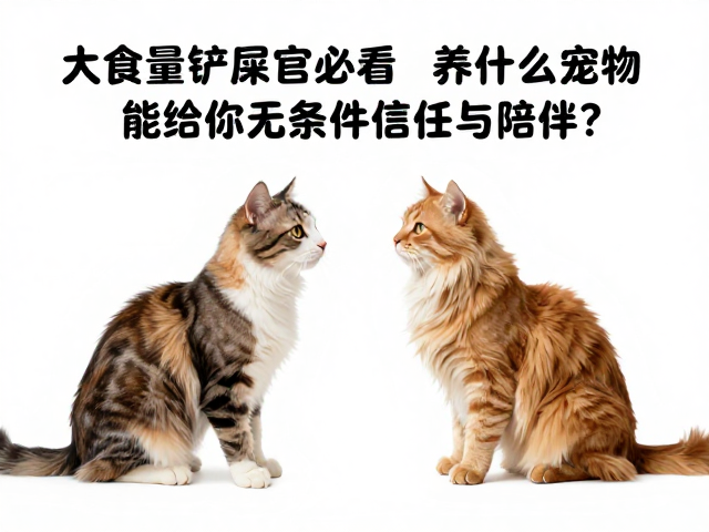 大食量铲屎官必看,养什么宠物能给你无条件信任与陪伴?