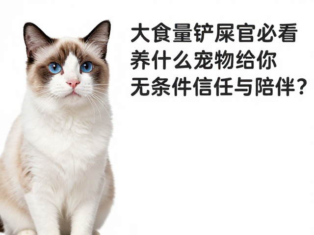 大食量铲屎官必看,养什么宠物能给你无条件信任与陪伴?