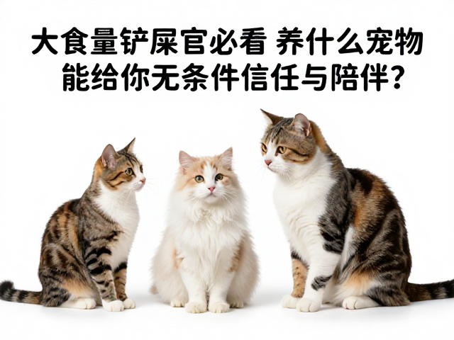 大食量铲屎官必看,养什么宠物能给你无条件信任与陪伴?