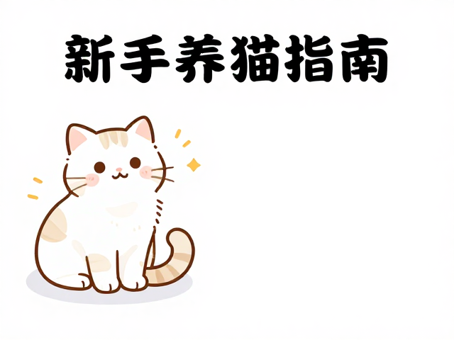 新手养猫指南,打造温馨家庭,选对猫,定期美容超省心