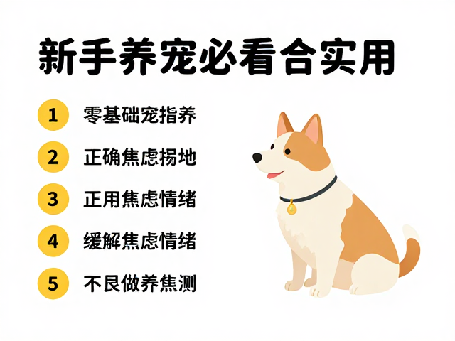 新手养宠必看,零基础饲养指南,缓解焦虑情绪超实用