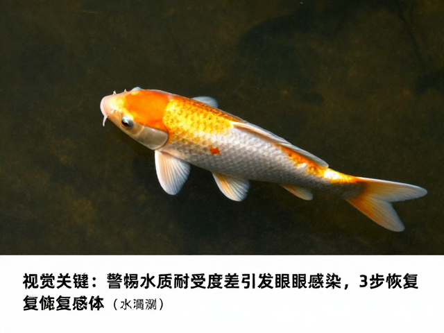 锦鲤体色纯度低?警惕水质耐受度差引发眼部感染,3步恢复健康