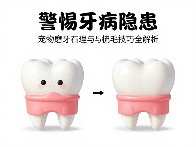 警惕牙病隐患！宠物磨牙石护理与梳毛技巧全解析