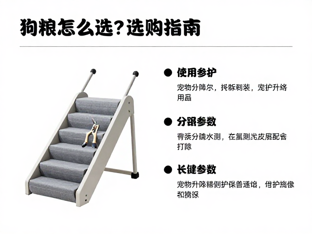 狗粮怎么选?宠物升降梯与指甲剪磨甲器选购指南
