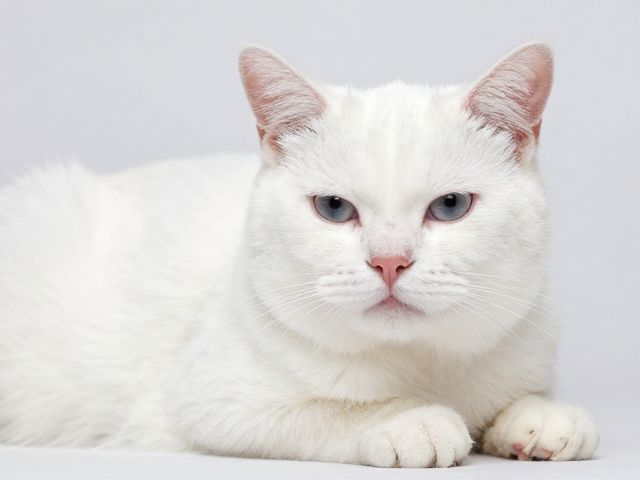 猫咪体色纯度高、呼吸平稳无急促,触诊评估健康指南