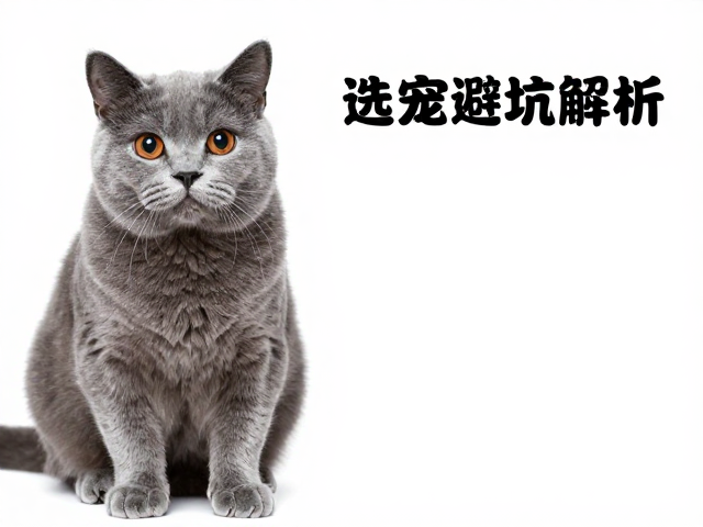 人工繁育蓝猫体色纯度与眼球光泽度解析,选宠避坑指南