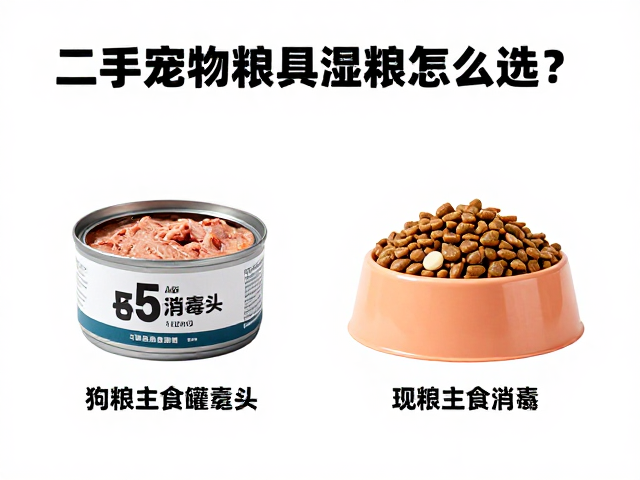 狗粮主食罐头与湿粮怎么选?二手宠物餐具消毒处理全攻略