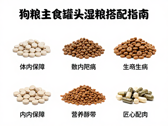 狗粮主食罐头湿粮搭配指南,体内驱虫药片剂胶囊选购与喂食全解析