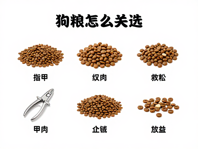 狗粮怎么选?宠物指甲剪磨甲器与急救包选购指南