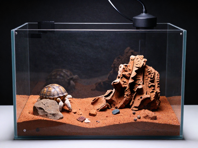 赤玉土，亚克力饲养盒裸缸布置，打造高颜值爬宠生态微景观
