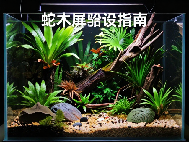 雨林缸造景教程,裸缸布置技巧与蛇木屑铺设指南