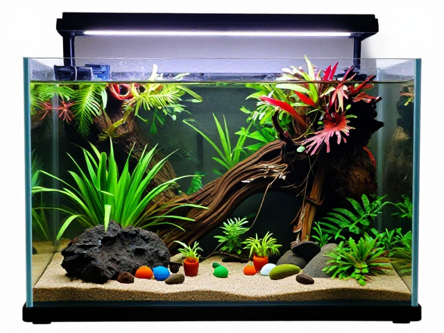 裸缸布置指南,自然散射光与温湿度分区打造雨林缸