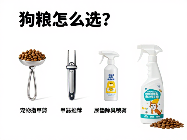狗粮怎么选?宠物指甲剪磨甲器推荐,尿垫除臭喷雾选购指南
