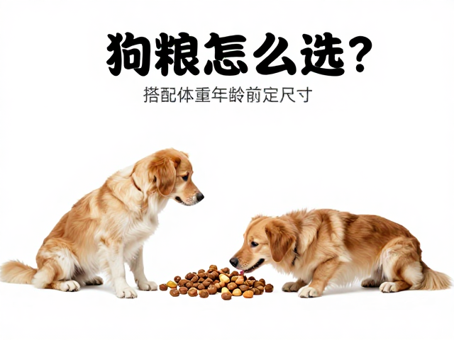 狗粮怎么选?根据体重年龄定尺寸,搭配宠物零食奖励更科学
