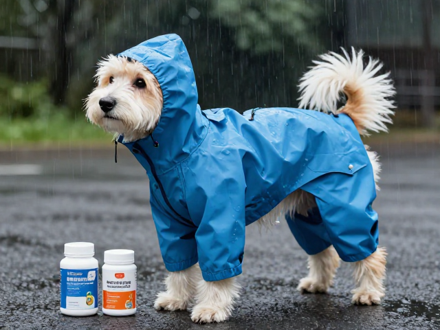 狗狗雨衣选购指南，搭配鱼油卵磷脂钙片，科学养护毛孩子