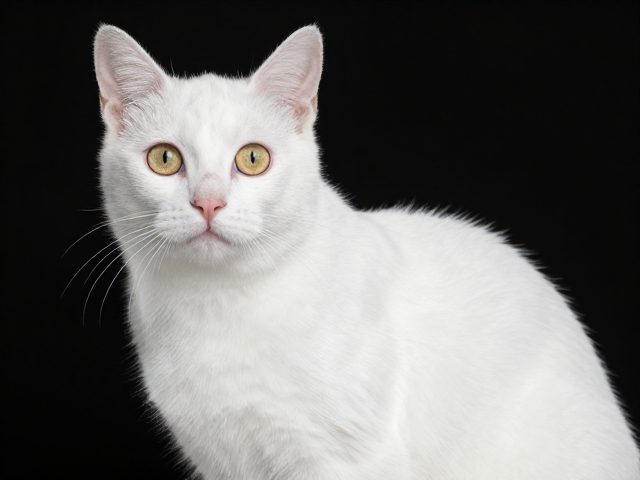 猫咪体色纯度与瞳孔垂直水平关系,身体比例协调的颜值秘密