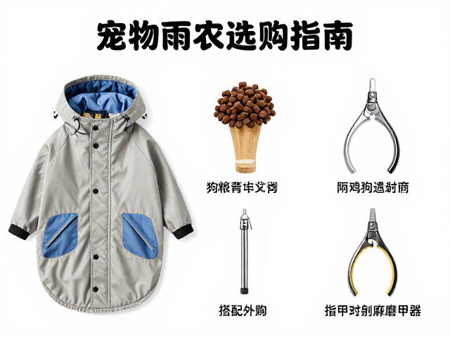 宠物雨衣选购指南,搭配狗粮营养与指甲剪磨甲器全攻略