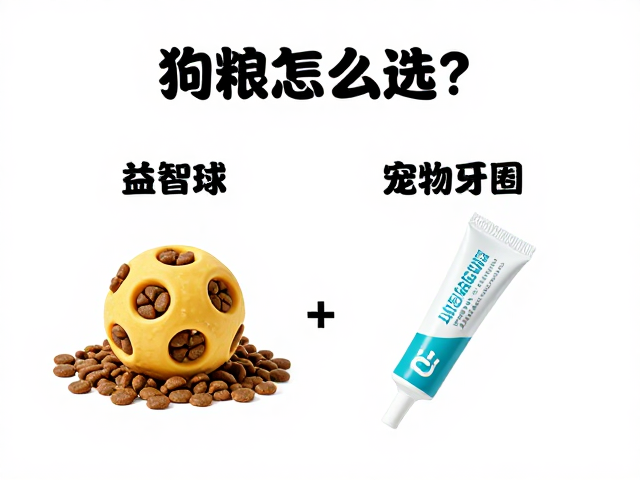 狗粮怎么选?漏食球、益智拼图与宠物牙刷牙膏搭配指南