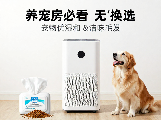 养宠家庭必看,空气净化器搭配宠物湿巾与洁足泡沫,轻松搞定狗粮与异味毛发