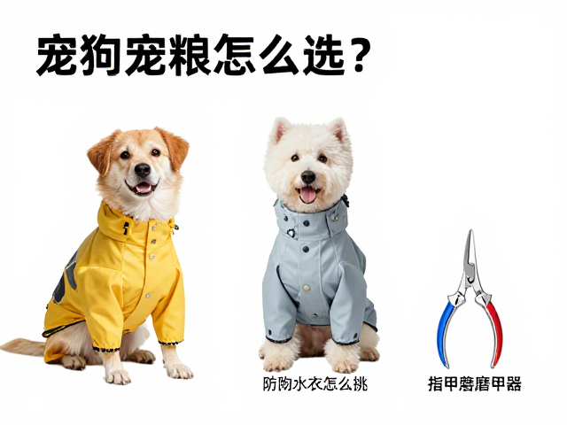 养宠必看,狗粮怎么选?宠物雨衣与防水衣怎么挑?指甲剪磨甲器推荐