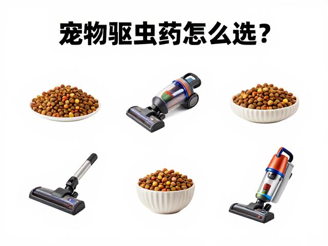 宠物驱虫药怎么选?狗粮搭配与吸尘器吸头清洁全攻略