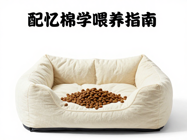 狗粮搭配鱼油卵磷脂,配记忆棉防水宠物窝,科学喂养指南