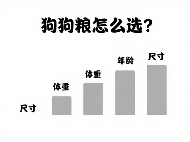 狗粮怎么选?根据体重年龄选尺寸,基础指令卡片指南