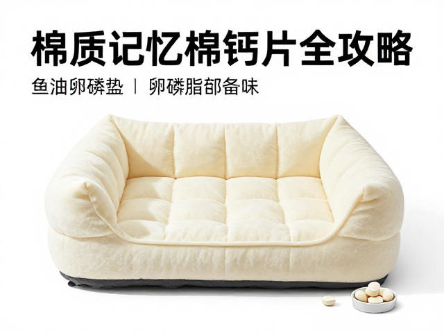 狗粮怎么选?棉质记忆棉宠物窝垫搭配鱼油卵磷脂钙片全攻略
