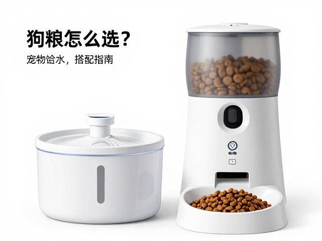 狗粮怎么选?宠物饮水机与自动喂食器搭配指南,助力拾取训练