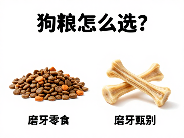 狗粮怎么选?宠物零食与磨牙棒咬胶搭配指南,健康喂养不踩坑