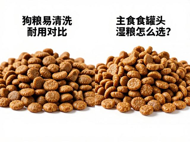狗粮易清洗与耐用对比,主食罐头湿粮怎么选?