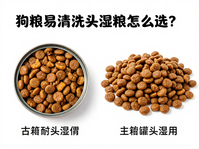 狗粮易清洗与耐用对比,主食罐头湿粮怎么选?