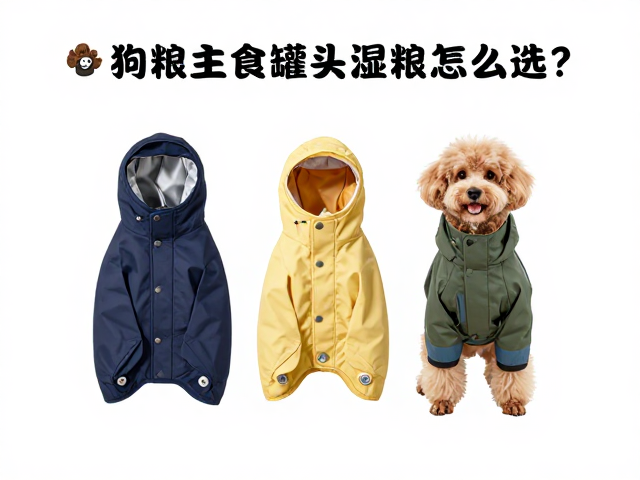 狗粮主食罐头湿粮怎么选?宠物雨衣防水衣选购指南