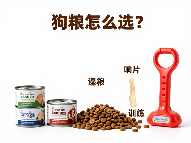狗粮怎么选?主食罐头与湿粮搭配,响片训练器,打造科学养宠日常