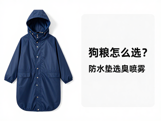 狗粮怎么选?宠物尿垫除臭喷雾与雨衣防水衣选购指南