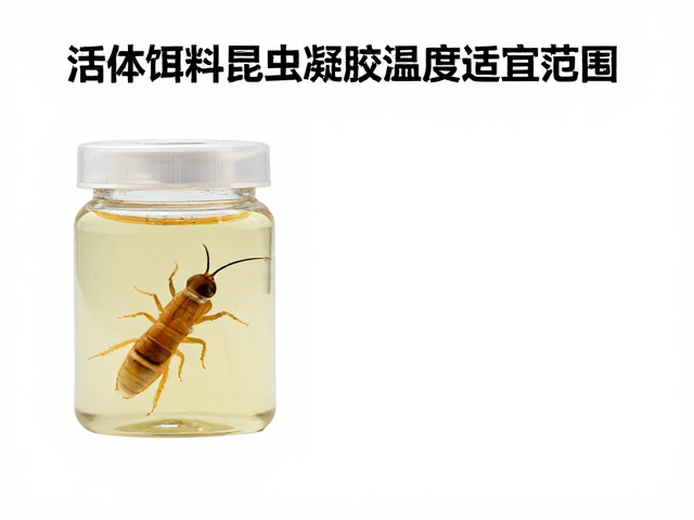 活体饵料昆虫凝胶温度适宜范围,养虫保鲜与喂食全指南