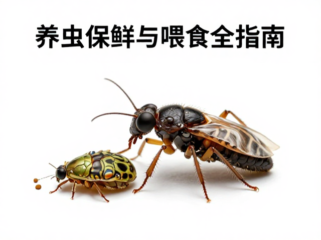活体饵料昆虫凝胶温度适宜范围,养虫保鲜与喂食全指南