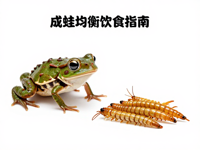 养蛙喂什么?成蛙均衡饮食指南,黄粉虫与活饵搭配技巧