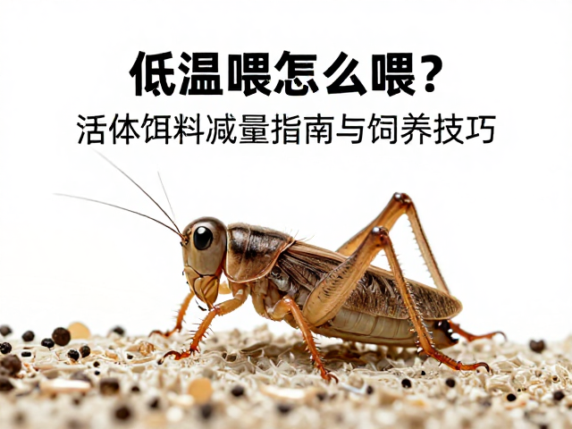 蟋蟀低温怎么喂?活体饵料减量指南与饲养技巧