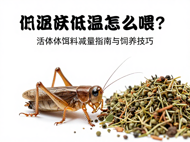 蟋蟀低温怎么喂?活体饵料减量指南与饲养技巧