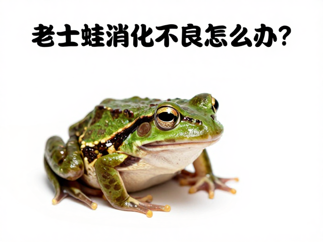 老年蛙消化不良怎么办?活体饵料与易消化食物推荐