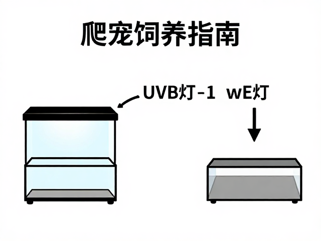 爬宠饲养指南,裸缸布置、UVB灯与温湿度分区详解