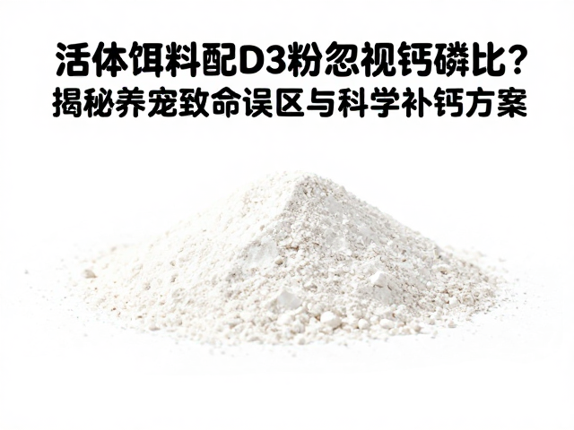 活体饵料配D3粉忽视钙磷比？揭秘养宠致命误区与科学补钙方案