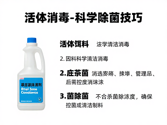 活体饵料与饲料如何科学清洁消毒?5大杀菌除菌技巧