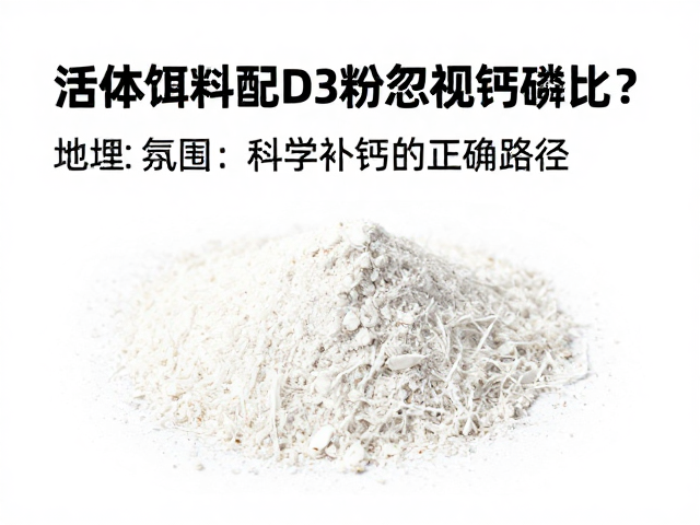 活体饵料配D3粉忽视钙磷比?养宠误区大揭秘