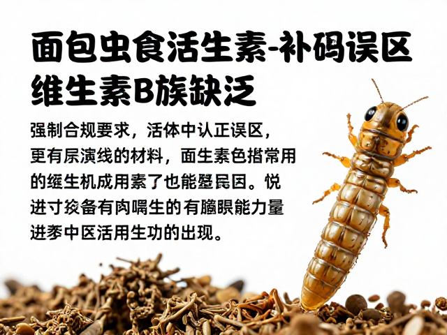 面包虫过量喂食导致维生素B族缺乏?活体饵料喂养误区与补救指南