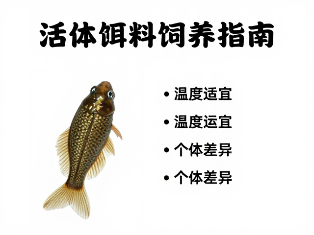 活体饵料饲养指南,温度适宜范围与个体差异评估技巧