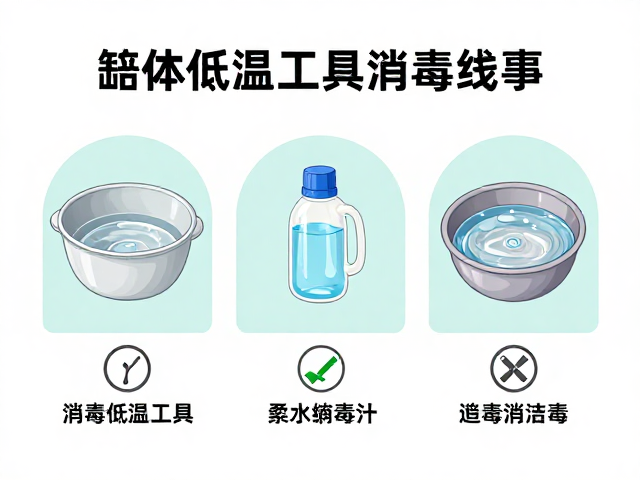 缸体清洁指南,高温低温下如何正确消毒工具