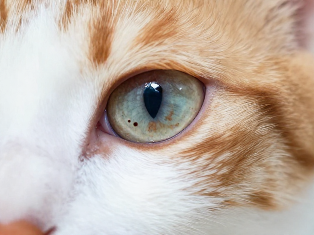 猫眼分泌物多?观察行为判断是否需清洁缸体与眼部